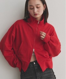 CAPRI BLUE 赤 ブルゾン ブルゾン（レッド/赤色系）ファッション通販 - ZOZOTOWN