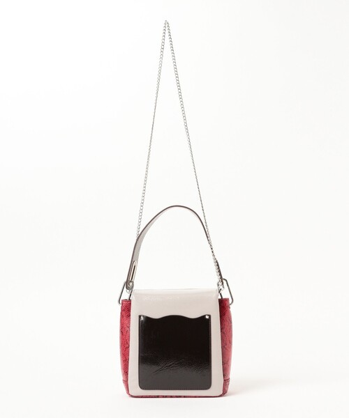 Ray BEAMS（レイビームス）の「配色 ワンハンドル バッグ（トートバッグ・レディース・グリーン/グレー/ブラック・ONE SIZE）」の11枚目の写真