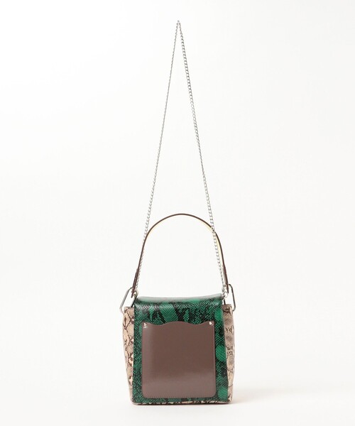 Ray BEAMS（レイビームス）の「配色 ワンハンドル バッグ（トートバッグ・レディース・グリーン/グレー/ブラック・ONE SIZE）」の18枚目の写真