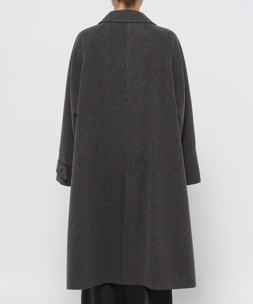 LOWRYS FARM（ローリーズファーム）の「ウールライクチェスターコート　494126（チェスターコート・レディース・チャコールグレー/ブラウン/ネイビー/パープル・FREE）」の7枚目の写真