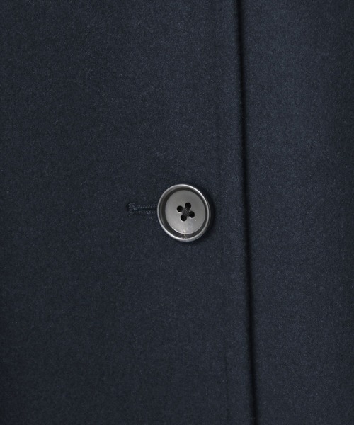 LOWRYS FARM（ローリーズファーム）の「ウールライクチェスターコート　494126（チェスターコート・レディース・チャコールグレー/ブラウン/ネイビー/パープル・FREE）」の16枚目の写真