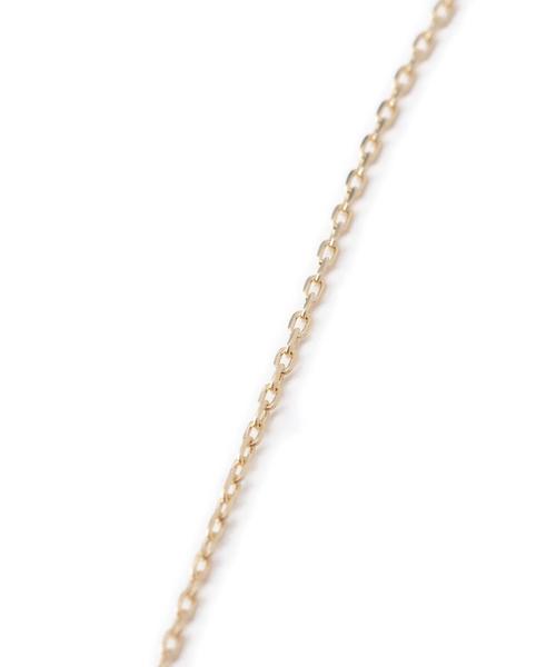 BEAUTY&YOUTH UNITED ARROWS(ビューティーアンドユースユナイテッドアローズ)の「BY K10 ツイストバーネックレス ◆(ネックレス・レディース・ゴールド・FREE)」の3枚目の写真