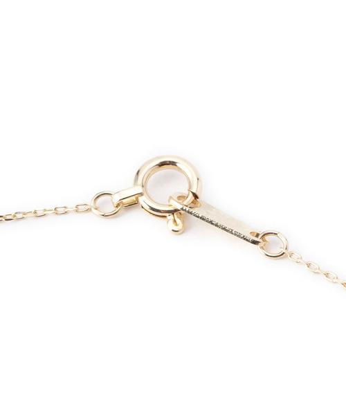 BEAUTY&YOUTH UNITED ARROWS(ビューティーアンドユースユナイテッドアローズ)の「BY K10 ツイストバーネックレス ◆(ネックレス・レディース・ゴールド・FREE)」の4枚目の写真