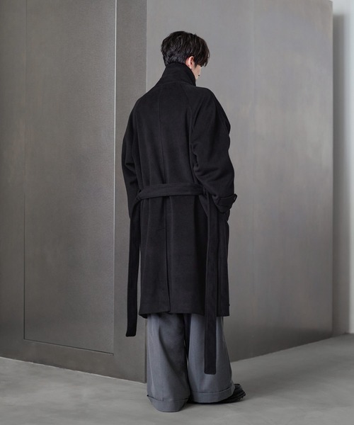 セール】ウール混メルトンダブルチェスターコート（チェスターコート