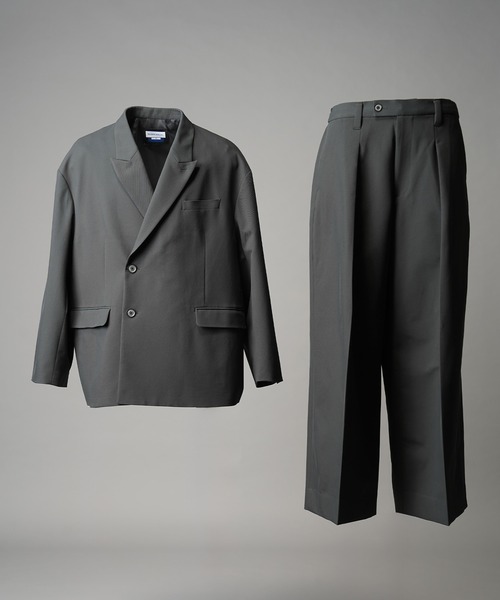 MAISON SPECIAL セットアップ T/W Saxony Prime-Over Set Up