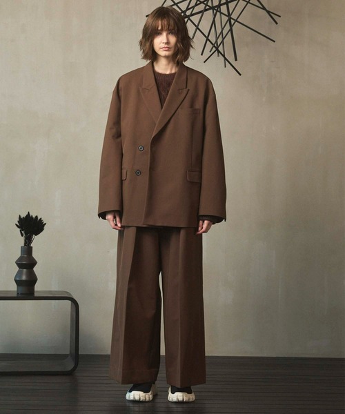 メゾンスペシャル　maison special セットアップ UNISEX》Water Repellent Prime-Over Set Up/撥水プライムオーバー