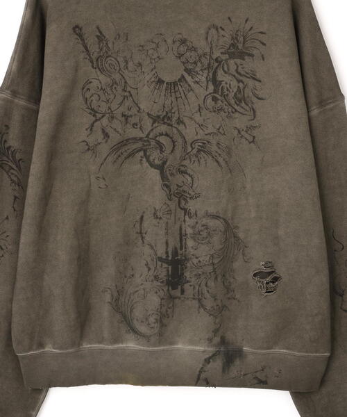 DANKE SCHON（ダンケシェーン）の「DankeSchon/ダンケシェーン/BURN HOODIE（パーカー・レディース・ベージュ・M/L）」の20枚目の写真