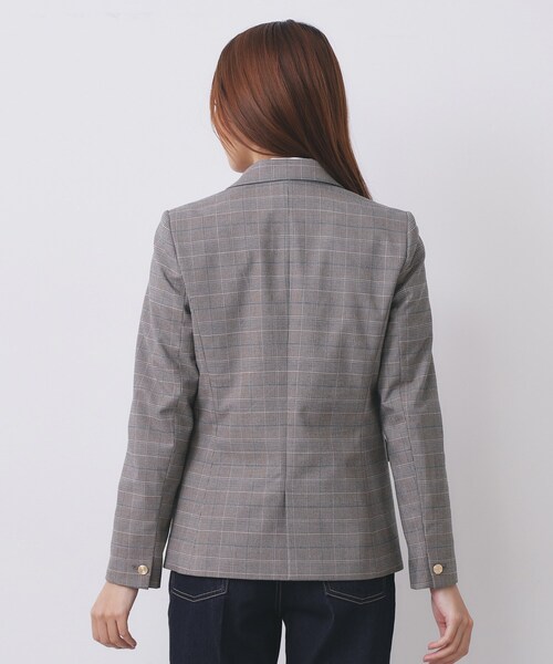 CITYSHOPグレーオーバーサイズ ダブルブレストテーラードジャケットIENA セール】《Oggi掲載》ダブルブレストテーラードジャケット