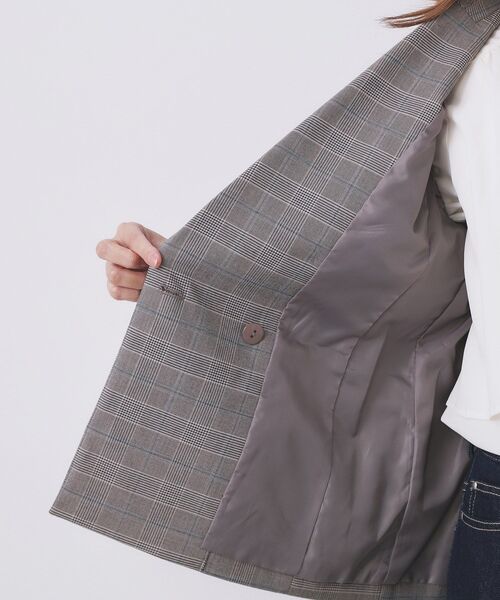 セール】《Oggi掲載》ダブルブレストテーラードジャケット