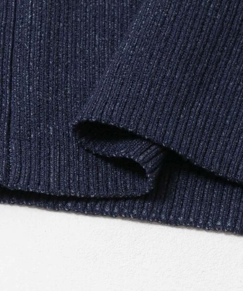 SENSE OF PLACE by URBAN RESEARCH（センスオブプレイスバイアーバンリサーチ）の「フロントホックエリツキコンパクトカーディガン（カーディガン/ボレロ・レディース・ネイビー/イエロー/ブラック・ONE）」の20枚目の写真