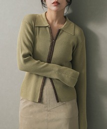 SENSE OF PLACE by URBAN RESEARCH | フロントホックエリツキコンパクトカーディガン(カーディガン/ボレロ)