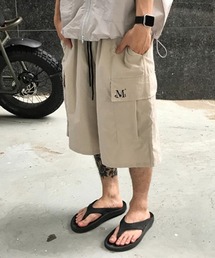 MUCENT(Zg)LAUREL POLY BERMUDA HALF PANTS(̑pc)