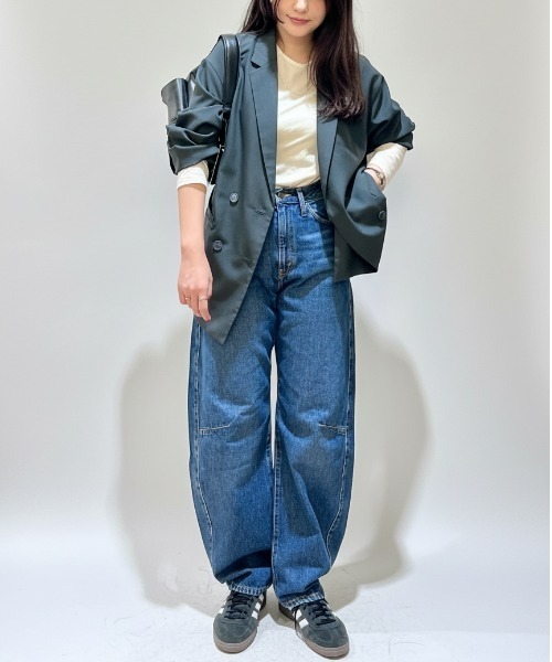 Levi's(リーバイス)の「Levi's(リーバイス)【レディース】「CINCH」バレル(デニムパンツ・レディース・ダークインディゴブルー・26inch/24inch/25inch/27inch)」の2枚目の写真