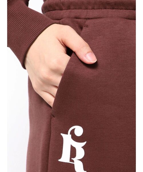 CALNAMUR（カルナムール）の「【CALNAMUR×NEW ERA】SWEAT PANTS CALNAMUR（その他パンツ・レディース・ミント/ブラウン・MEDIUM/LARGE）」の3枚目の写真