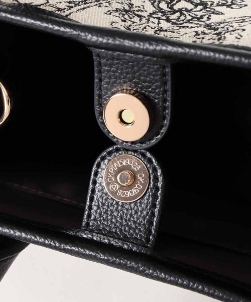 Bleu Bleuet（ブルーブルーエ）の「ゴブランスクエアミニトート（トートバッグ・レディース・ブラウン/グリーン/グレー/ブラック・FREE）」の5枚目の写真