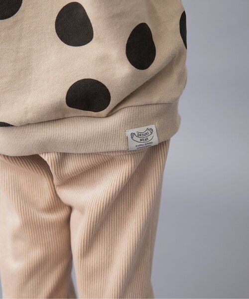 BREEZE（ブリーズ）の「【前後着用OK】どっちも正解 DAISUKI 総柄トレーナー（スウェット・キッズ・レインボー/グリーン/ベージュ/ミント/ラベンダー/レッド/ブラック/ブラウン・110/80/120/90/100/130/140）」の11枚目の写真