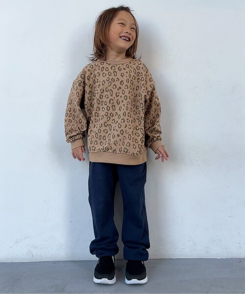 BREEZE（ブリーズ）の「【前後着用OK】どっちも正解 DAISUKI 総柄トレーナー（スウェット・キッズ・レインボー/グリーン/ベージュ/ミント/ラベンダー/レッド/ブラック/ブラウン・110/80/120/90/100/130/140）」の15枚目の写真