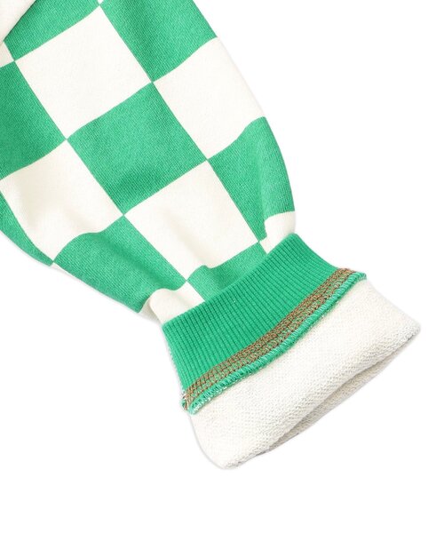 ⭐️プリーツプリーズ象柄トップス極美品⭐️ 前後着用OK】どっちも正解 DAISUKI 総柄トレーナー_ジュニア対応