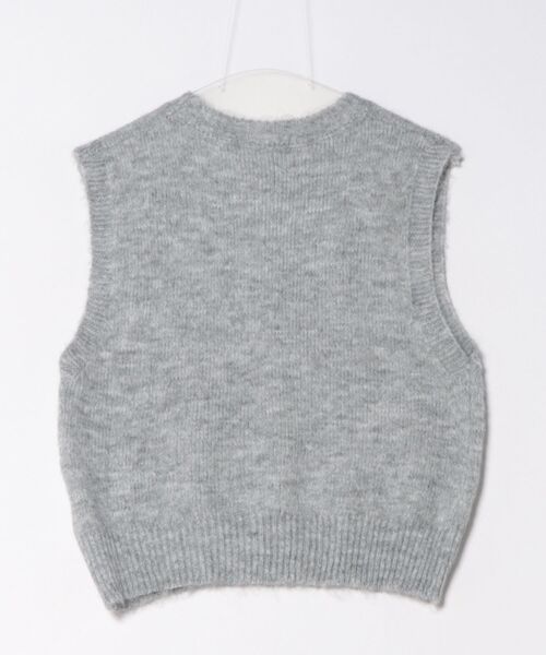 Ritzy(リッツィー)の「フラワー刺繍 ニットベスト(ベスト・レディース・ライトベージュ/ダークグレー/グレー・FREE)」の13枚目の写真
