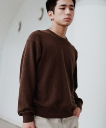 リドム　クルーネックニット FOX BLEND STANDARD KNIT(V-NECK / CREW-NECK)（ニット/セーター