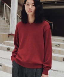 ニット 赤 fifth 赤 レッド 長袖 ニット セーター アクリル100