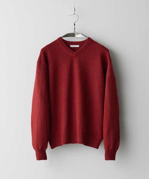 LIDIM フォックスニット FOX BLEND STANDARD KNIT(V-NECK / CREW-NECK)（ニット/セーター