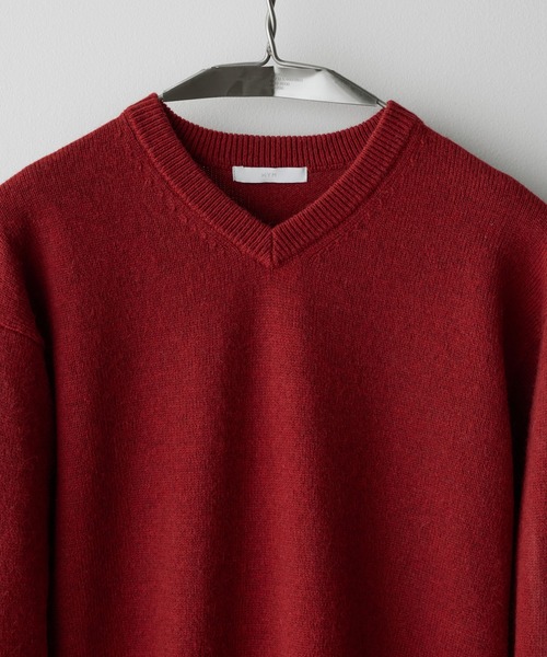 FOX BLEND STANDARD KNIT(V-NECK / CREW-NECK)（ニット/セーター