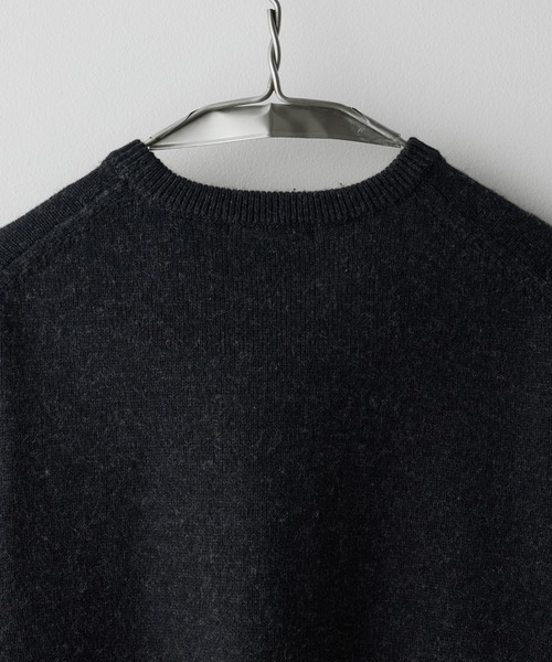 リドム　クルーネックニット FOX BLEND STANDARD KNIT(V-NECK / CREW-NECK)（ニット/セーター