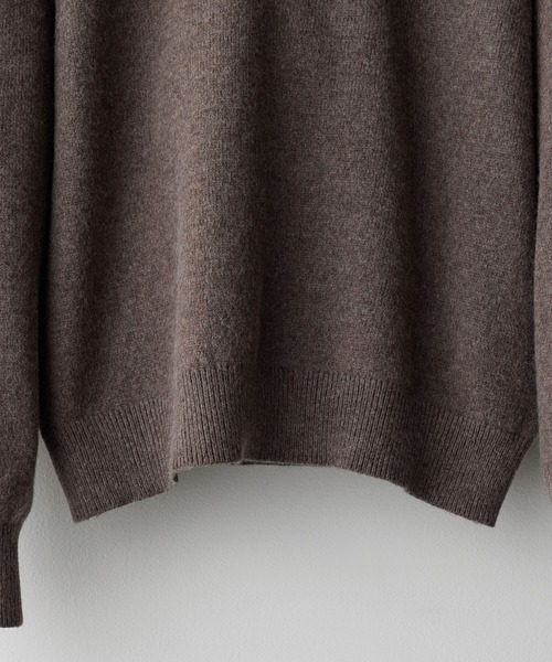 FOX BLEND STANDARD KNIT(V-NECK / CREW-NECK)（ニット/セーター