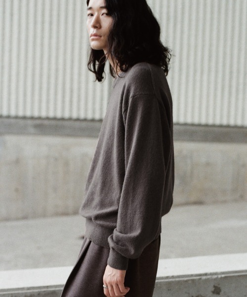 FOX BLEND STANDARD KNIT(V-NECK / CREW-NECK)（ニット/セーター