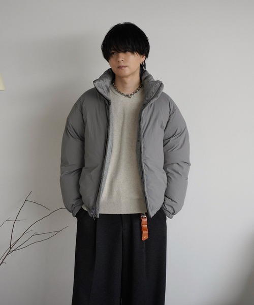 WYM LIDNM（ウィム バイ リドム）の「FOX BLEND STANDARD KNIT(V-NECK