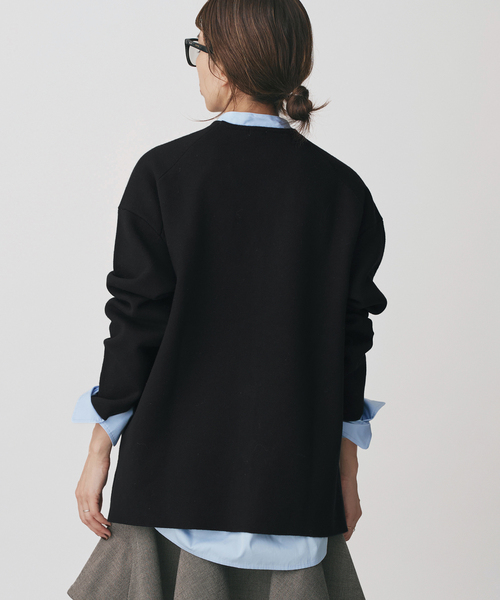 IENA(イエナ)の「ドットボタンVネックカーディガン(カーディガン/ボレロ・レディース・ブラック/グレー/チャコールグレー・FREE)」の22枚目の写真