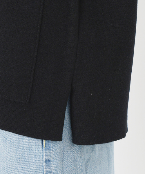 IENA(イエナ)の「ドットボタンVネックカーディガン(カーディガン/ボレロ・レディース・ブラック/グレー/チャコールグレー・FREE)」の16枚目の写真