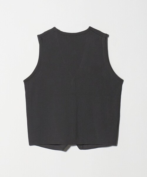 gim（ジム）の「＜gim＞25F H/MLN ニット ジレ ベスト -ウォッシャブル-（ニット/セーター・メンズ・ダークグレー/ブラック・L/M）」の12枚目の写真