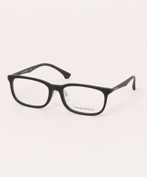 EMPORIO ARMANI(エンポリオアルマーニ)の「【EMPORIO ARMANI/エンポリオアルマーニ】スクエア メガネ EA3191D 5042(メガネ・メンズ・ブラック・FREE)」の1枚目の写真