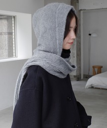 ANME(アンメ)のニットバラクラバフードマフラー(マフラー)