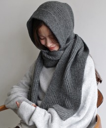 ANME(アンメ)のニットバラクラバフードマフラー(マフラー)