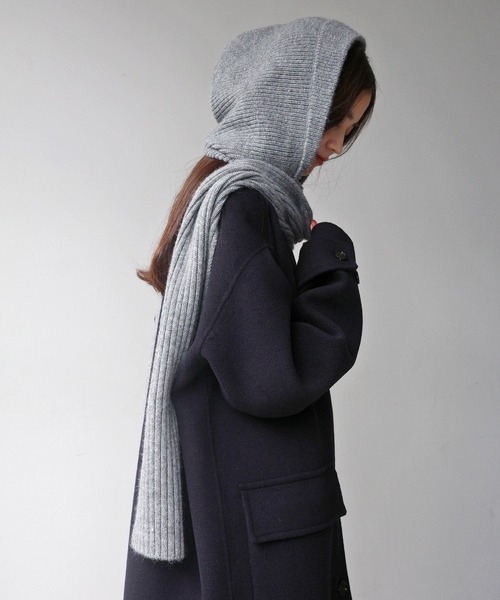 ニットバラクラバフードマフラー（マフラー）｜ANME（アンメ）の