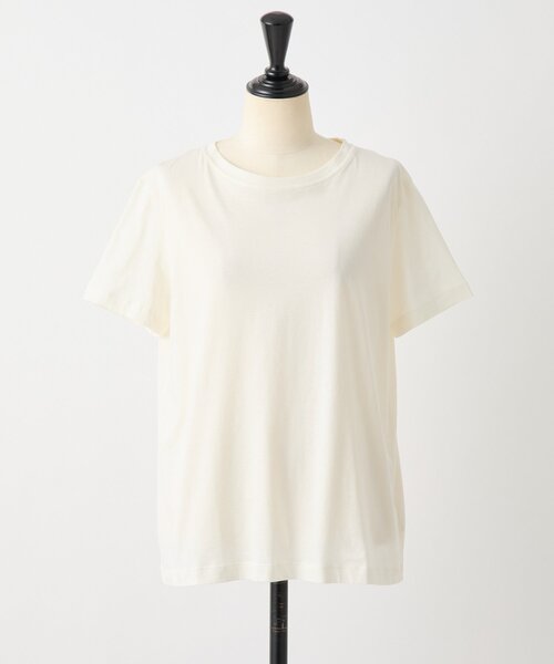BEARDSLEY(ビアズリー)の「《SOFIE D'HOORE》カットソー(Tシャツ/カットソー・レディース・ブルー系その他/カーキ/ホワイト・38)」の1枚目の写真