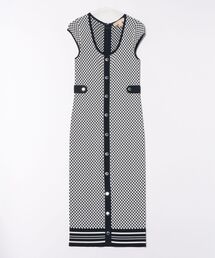 MICHAEL KORS | タイル ジャガード ミディ ドレス(ワンピース)