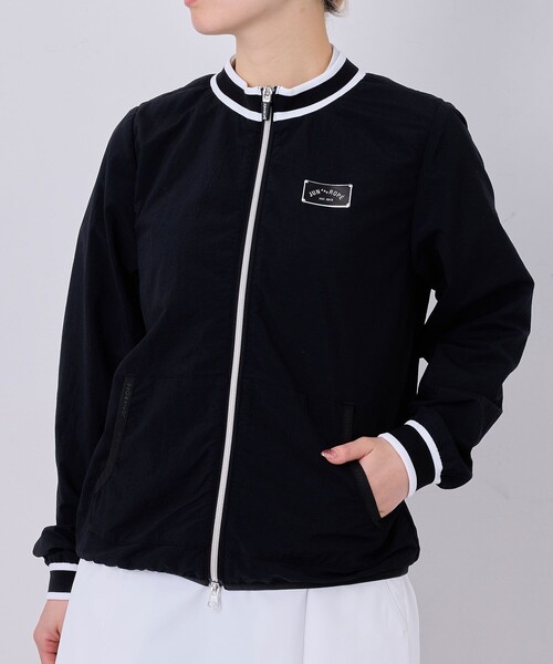 JUN&ROPÉジュン アンド ロペ　ナイロンウインドブレーカーMプルオーバー セール】【UV】【撥水】【接触冷感】ナイロンタスランブルゾン