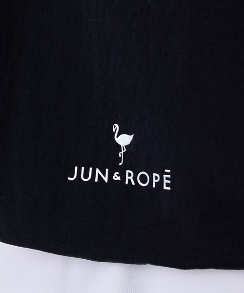 JUN&ROPE'(ジュンアンドロペ)の「【UV】【撥水】【接触冷感】ナイロンタスランブルゾン(ブルゾン・レディース・ホワイト/ブラック・M/S/L)」の16枚目の写真