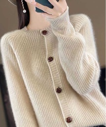 BLANC FICELLE（ブランフィセル）の「クルミボタン　カーディガン（カーディガン/ボレロ・メンズ）」