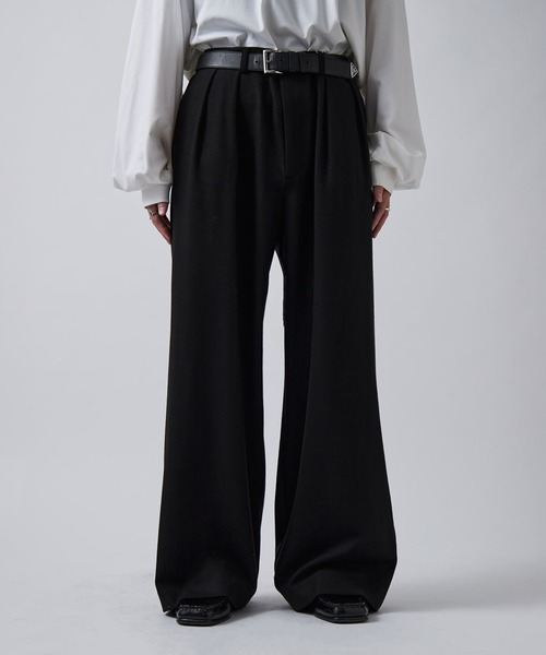 スタイライズ（STYLISE）/S．DAIMON SWEATPANT 01 / ブラック [SLA−M4103SP] セール】ウォームタックパンツ（スラックス）｜Lui's（ルイス）の