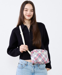 美品 レスポートサック 2way ハンドバッグ ショルダーバッグ 斜め掛け チェック柄 レディース LeSportsac 美品 レスポートサック 2way ハンドバッグ ショルダーバッグ 斜め掛け