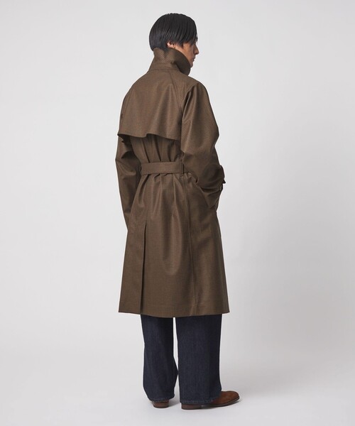 別注】＜MACKINTOSH＞ROX BURGH/ロクスバラ ハウンドトゥース トレンチ