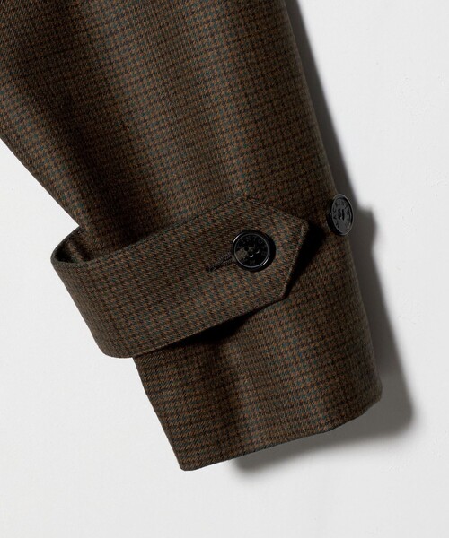 Mackintosh（マッキントッシュ）の「【別注】＜MACKINTOSH＞ROX BURGH/ロクスバラ ハウンドトゥース トレンチコート（トレンチコート・メンズ・ダークブラウン・40/38/36）」の10枚目の写真
