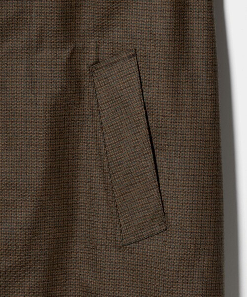 Mackintosh（マッキントッシュ）の「【別注】＜MACKINTOSH＞ROX BURGH/ロクスバラ ハウンドトゥース トレンチコート（トレンチコート・メンズ・ダークブラウン・40/38/36）」の15枚目の写真