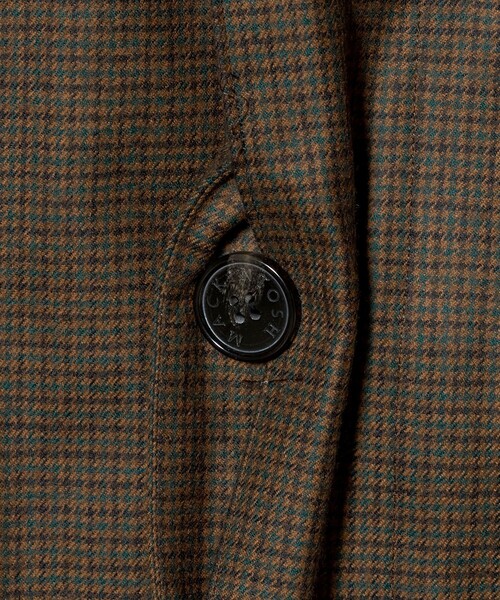 Mackintosh（マッキントッシュ）の「【別注】＜MACKINTOSH＞ROX BURGH/ロクスバラ ハウンドトゥース トレンチコート（トレンチコート・メンズ・ダークブラウン・40/38/36）」の20枚目の写真
