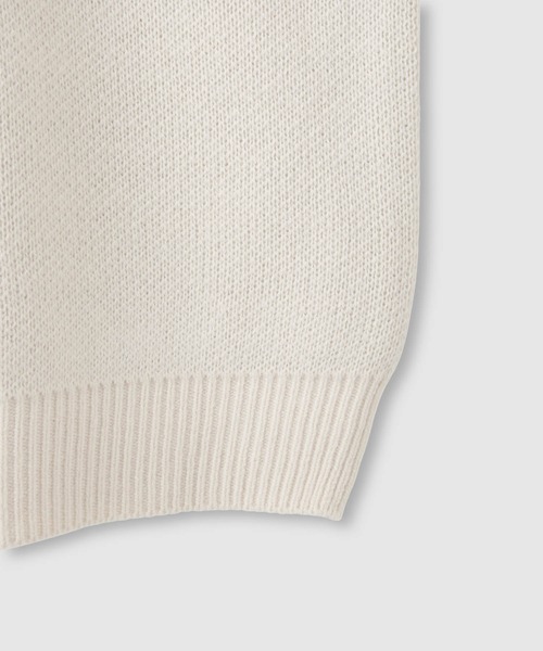 NAVY（ネイビー）の「NEWBURG Retro College Jacquard Knit Sweater/ニューバーグ ロゴ レトロカレッジ ジャガードニットセーター（ニット/セーター・メンズ・キナリ/グレー/ネイビー/モカ・S/M/L/XL）」の17枚目の写真